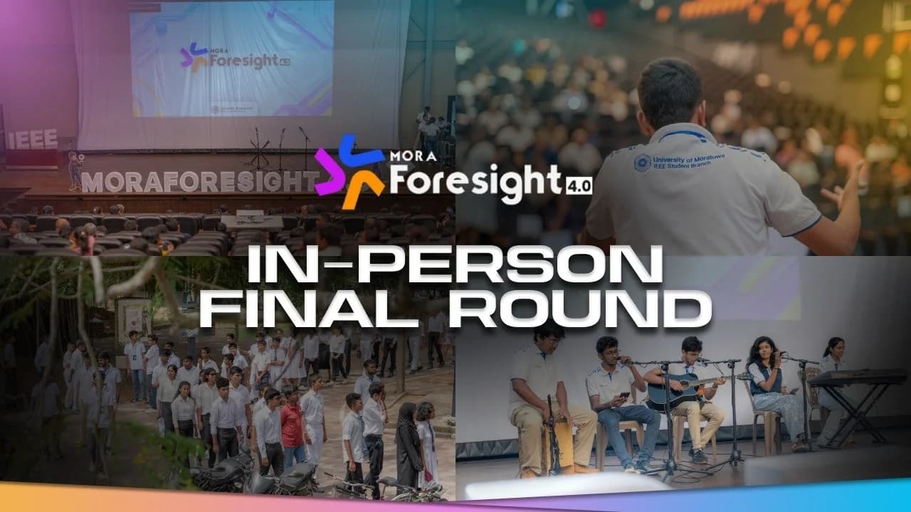 MoraForesight 4.0 | In-Person Final Round video thumbnail
